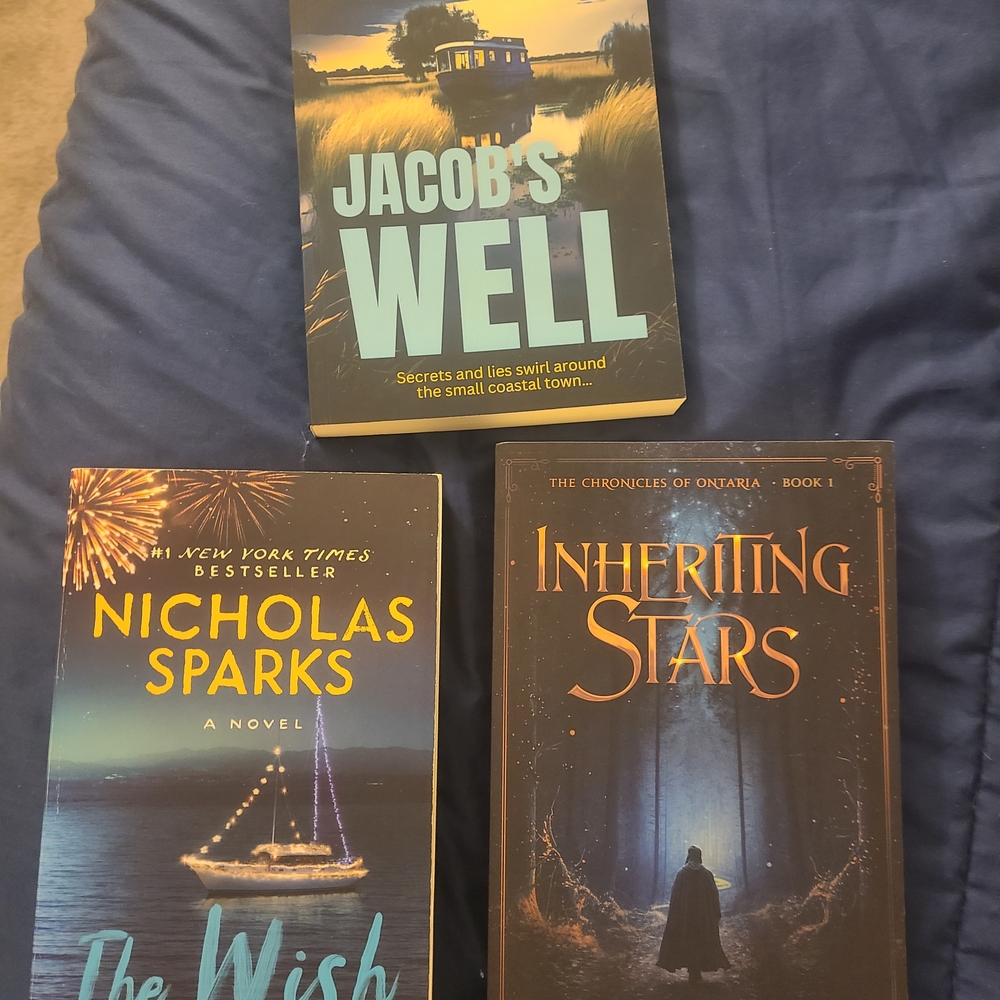 Book Collection: Jacob's Well, The Wish, Inheriting Stars